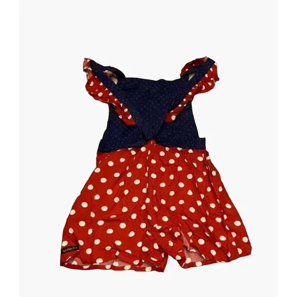 Matilda Jane Girls Size 2 Polka Dot Most Magical Day Romper 2 availabel twins mu - Picture 7 of 12
